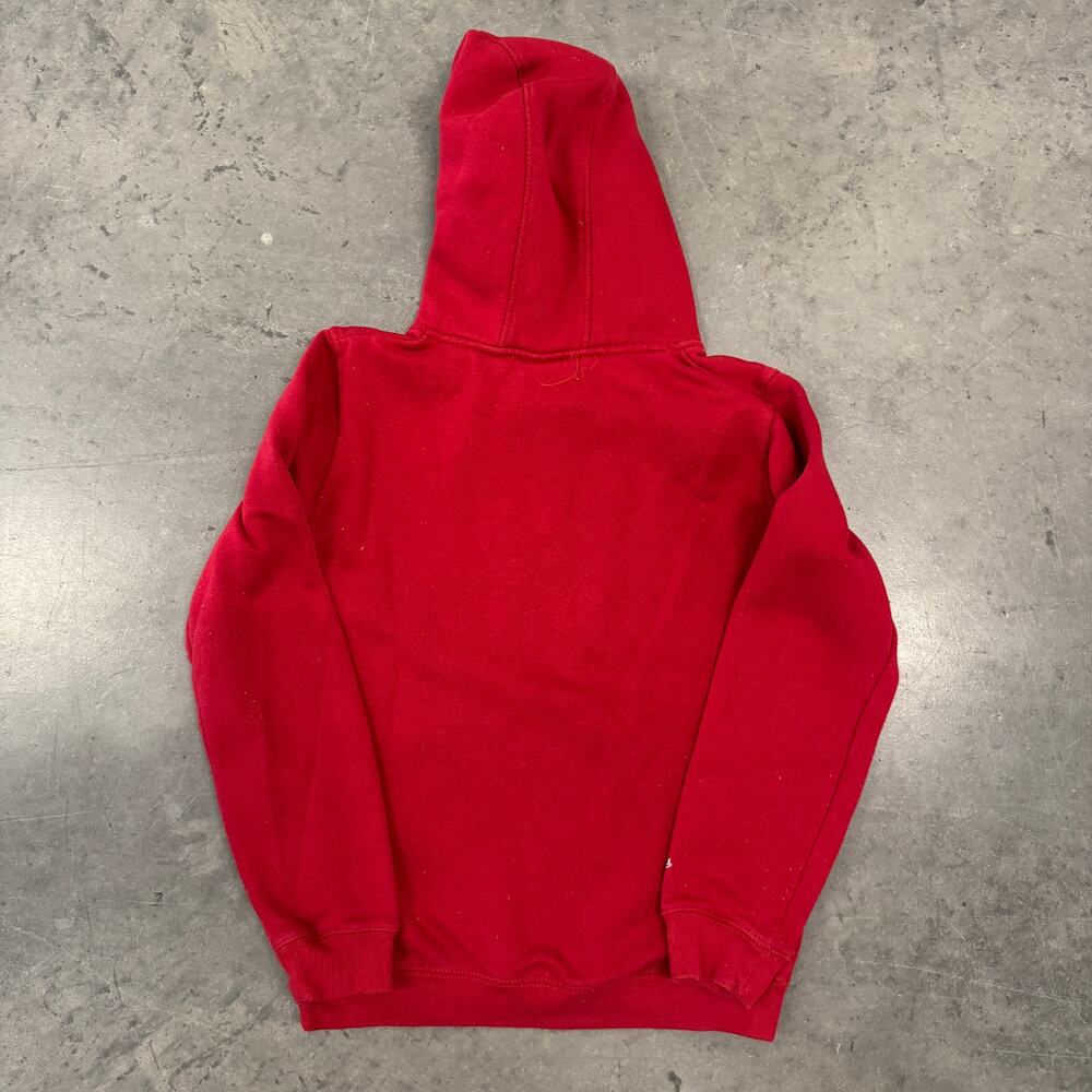 Vintage Y2K Arizona Cardinals Mitchell Ness Red Hoodie Sweatshirt Youth 14/16 S - Picture 2 of 5